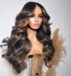 Dark Hazel Nut Melt Custom Wig – Long Layers HD Lace Glueless