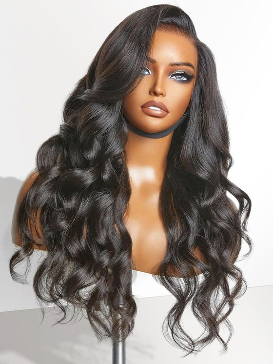 Truffle Brown Custom Wig- Long Layers HD Lace Glueless