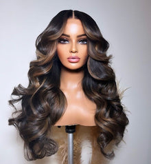  Dark Hazel Nut Melt Custom Wig – Long Layers HD Lace Glueless